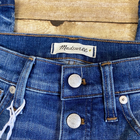 Madewell Slim Straight Jeans Button-Front Edition - Picture 7 of 11